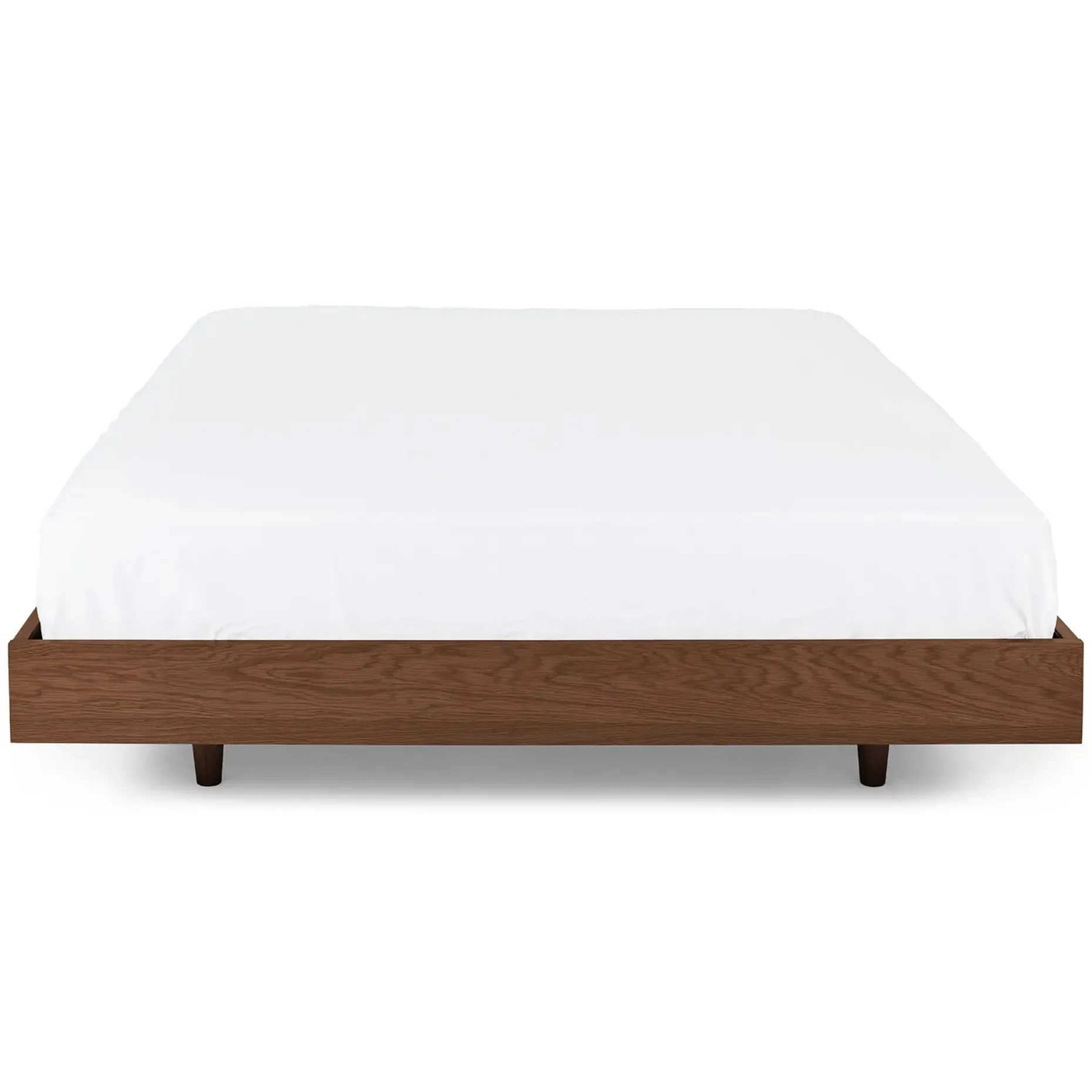 Basi Queen Bed Frame - Walnut