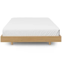 Basi Queen Bed Frame - White Oak