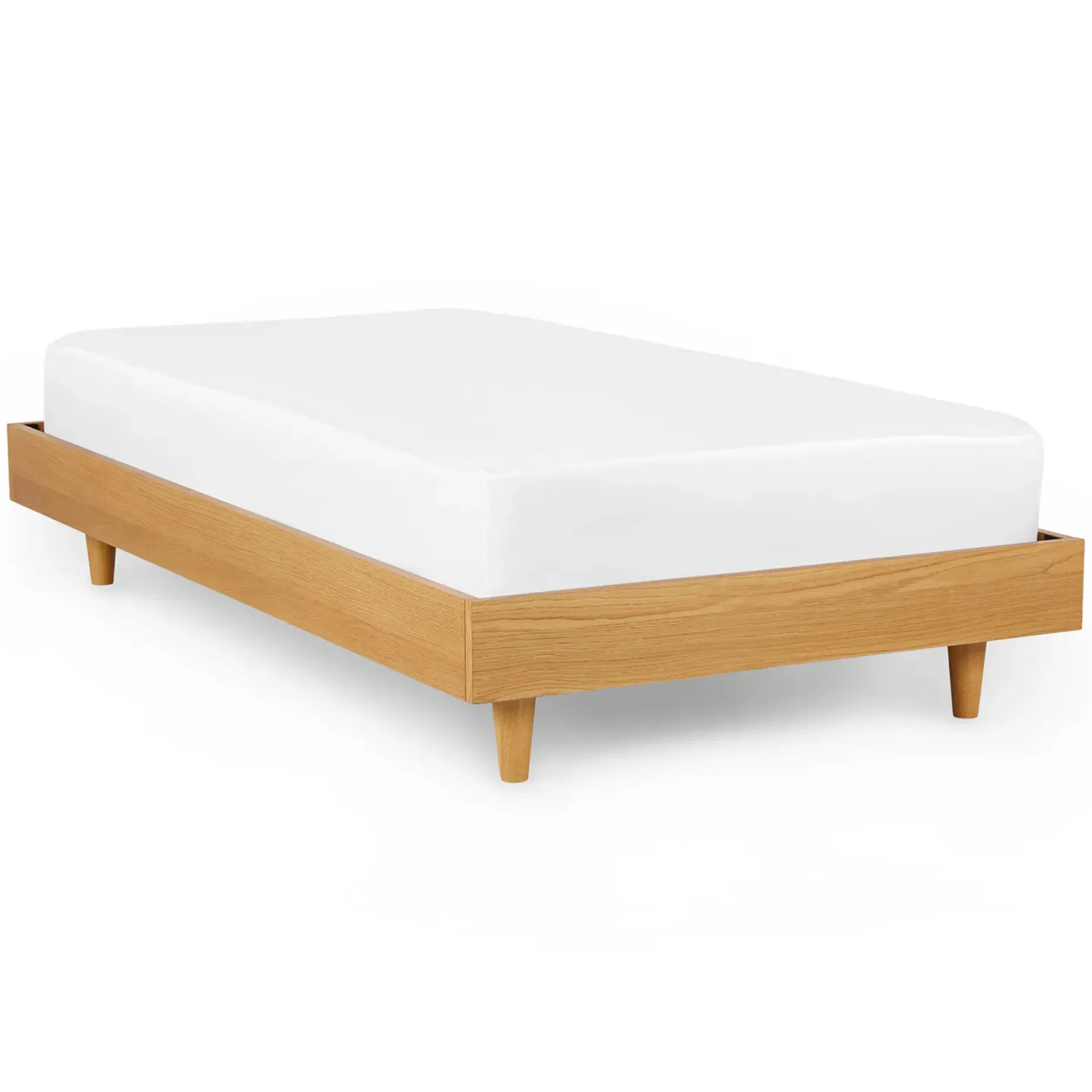 Basi Twin Bed Frame - Oak