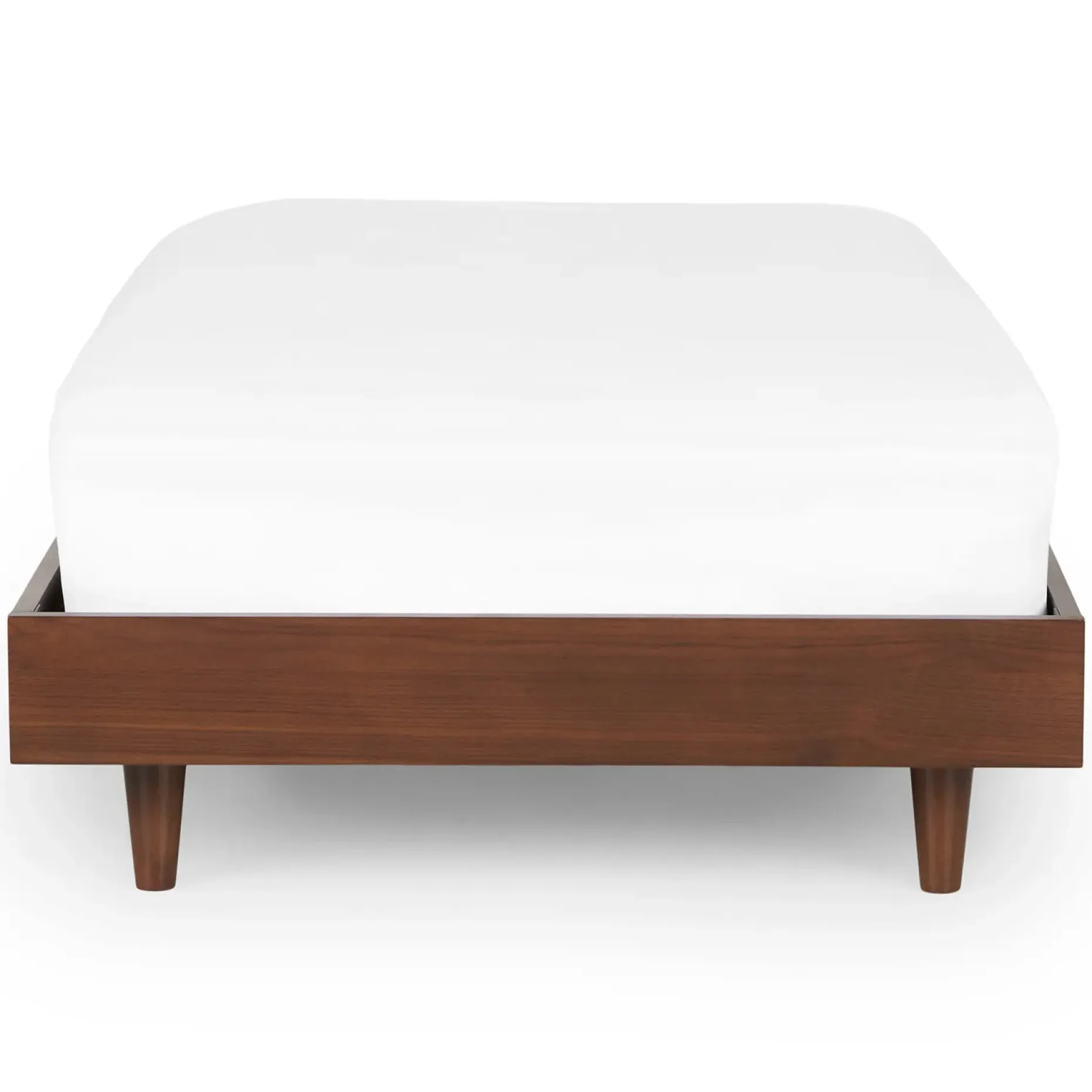 Basi Twin Bed Frame - Walnut