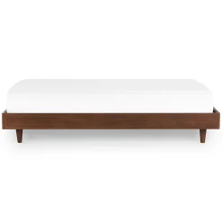 Basi Twin Bed Frame - Walnut