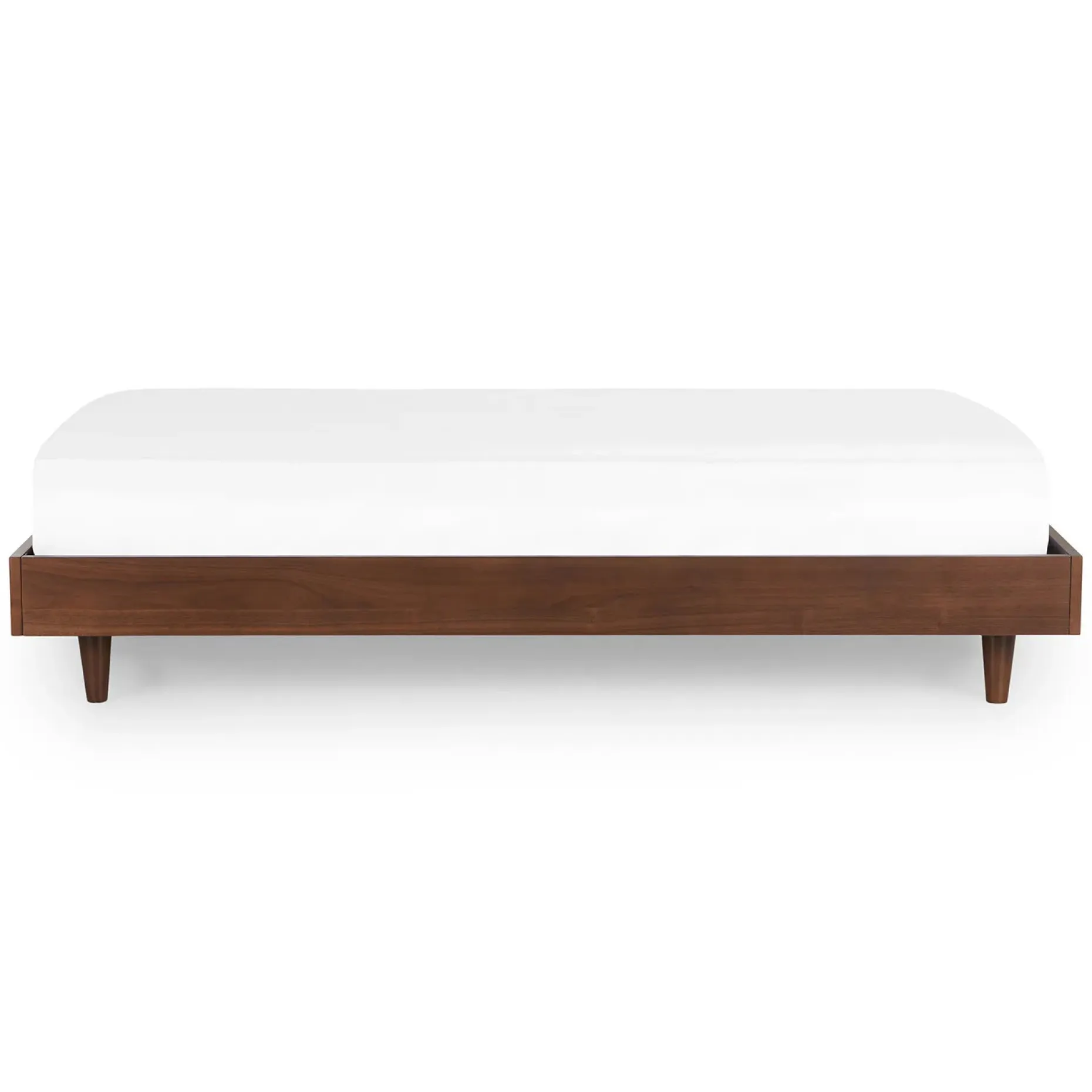 Basi Twin Bed Frame - Walnut