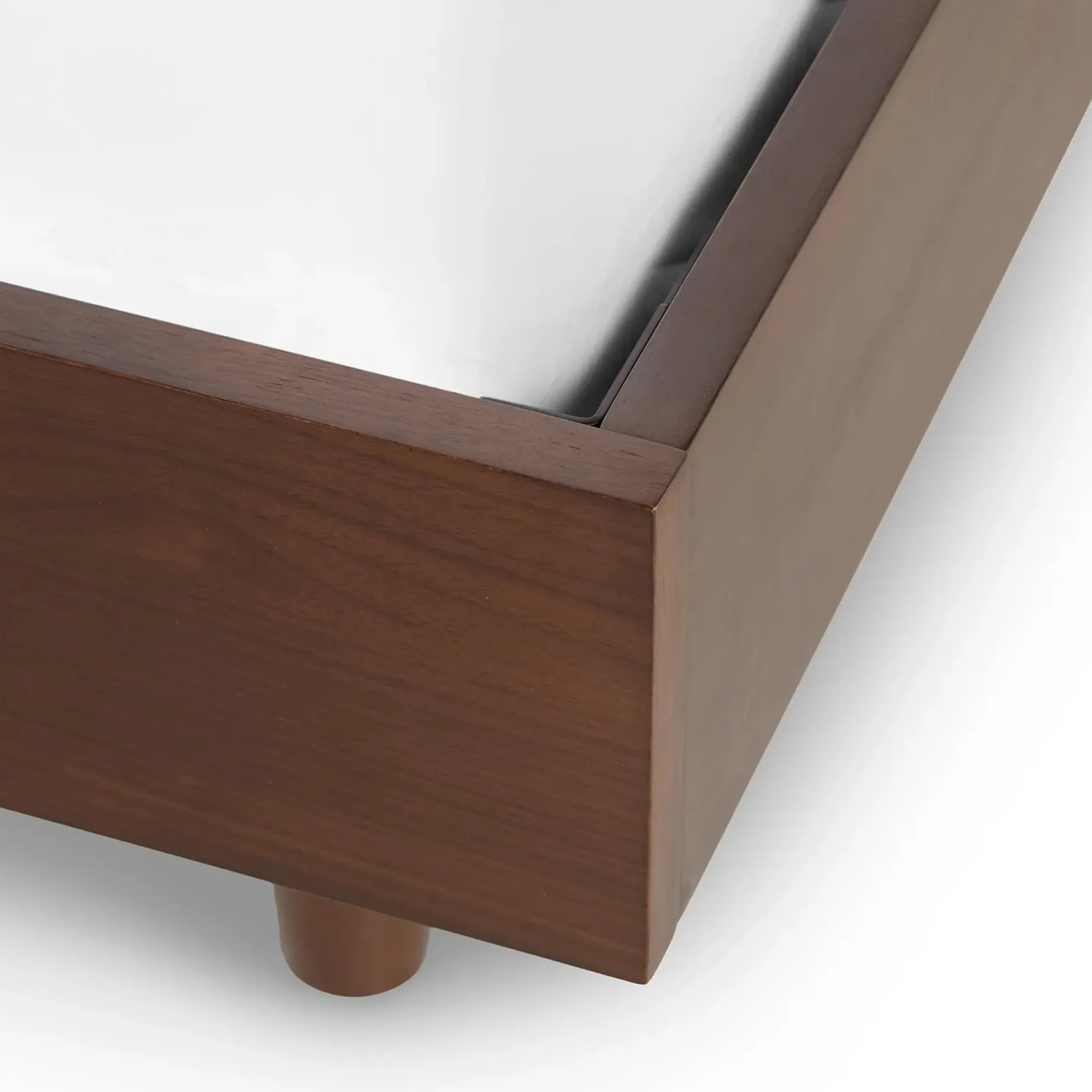 Basi Twin Bed Frame - Walnut