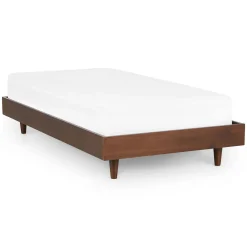 Basi Twin Bed Frame - Walnut