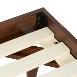 Basi Twin Bed Frame - Walnut