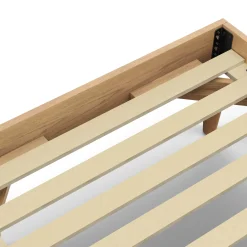 Basi Twin Bed Frame - White Oak