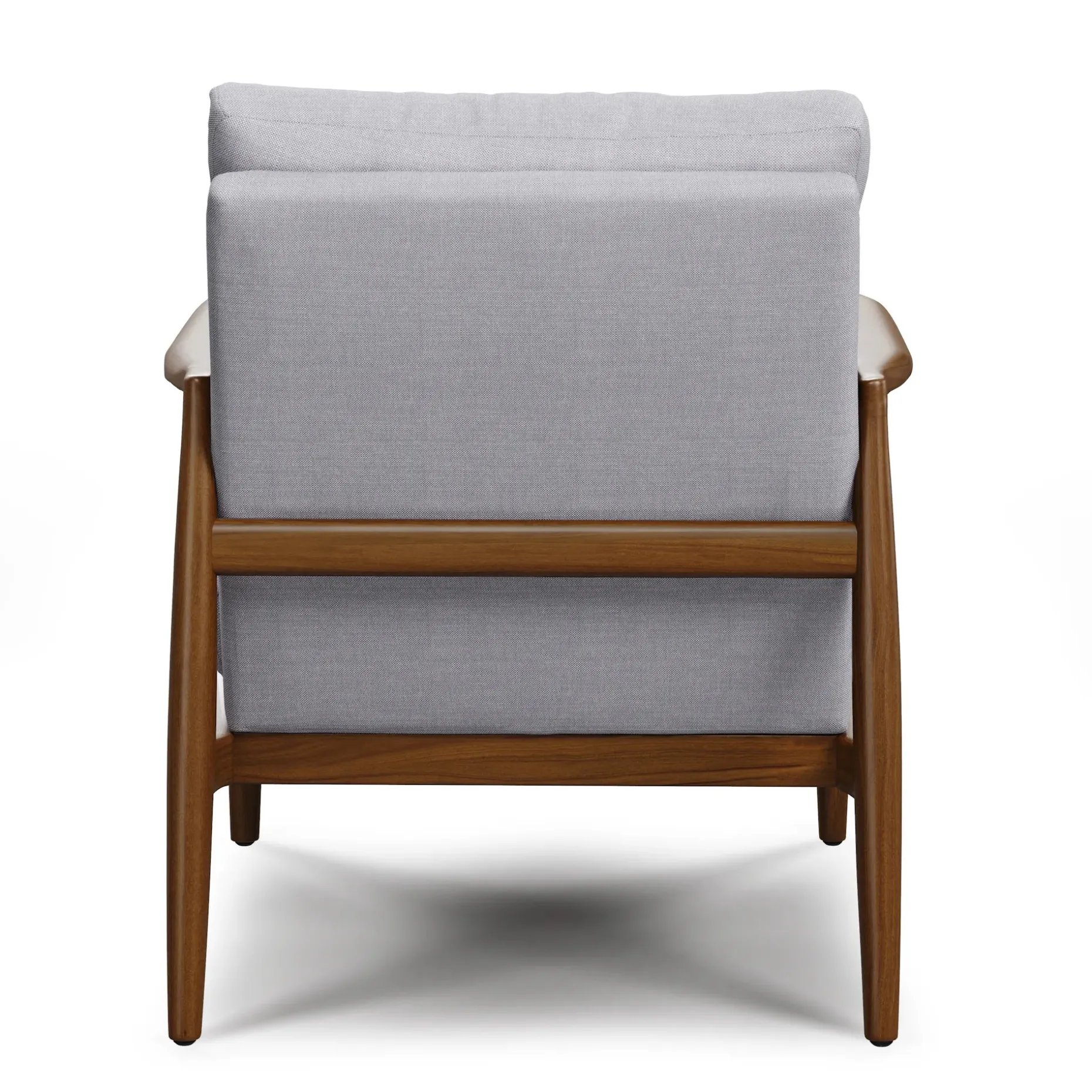Bavel 28.5" Lounge Set - Walnut and Field Gray
