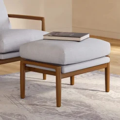 Bavel 25" Ottoman - Field Gray