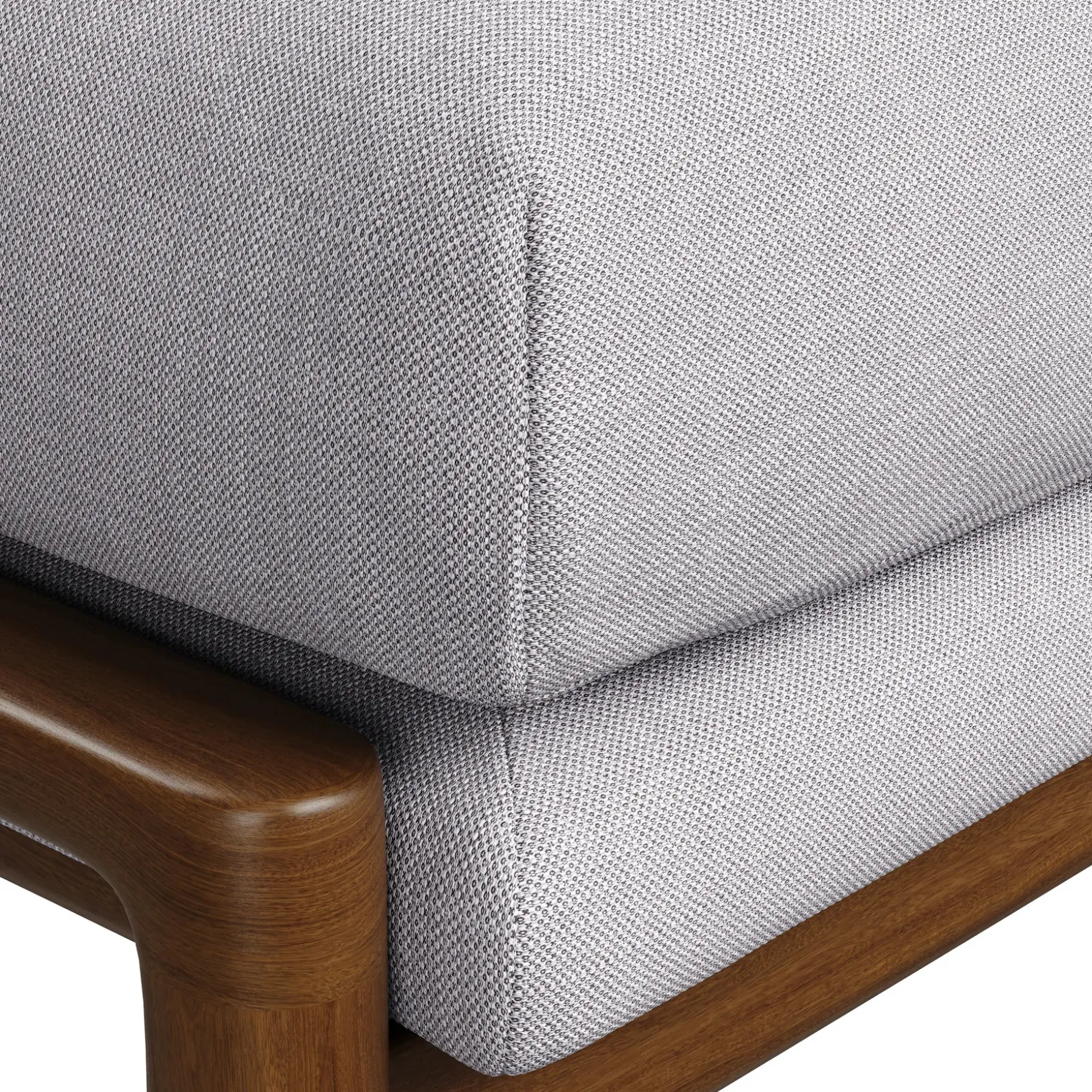 Bavel 25" Ottoman - Field Gray