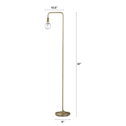 Beacon Floor Lamp - Brass