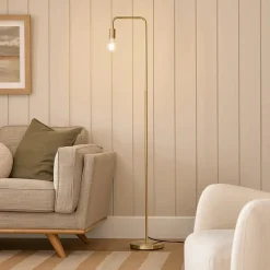 Beacon Floor Lamp - Brass