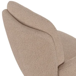 Bea Executive Office Chair - Sandstone Wool Bouclé