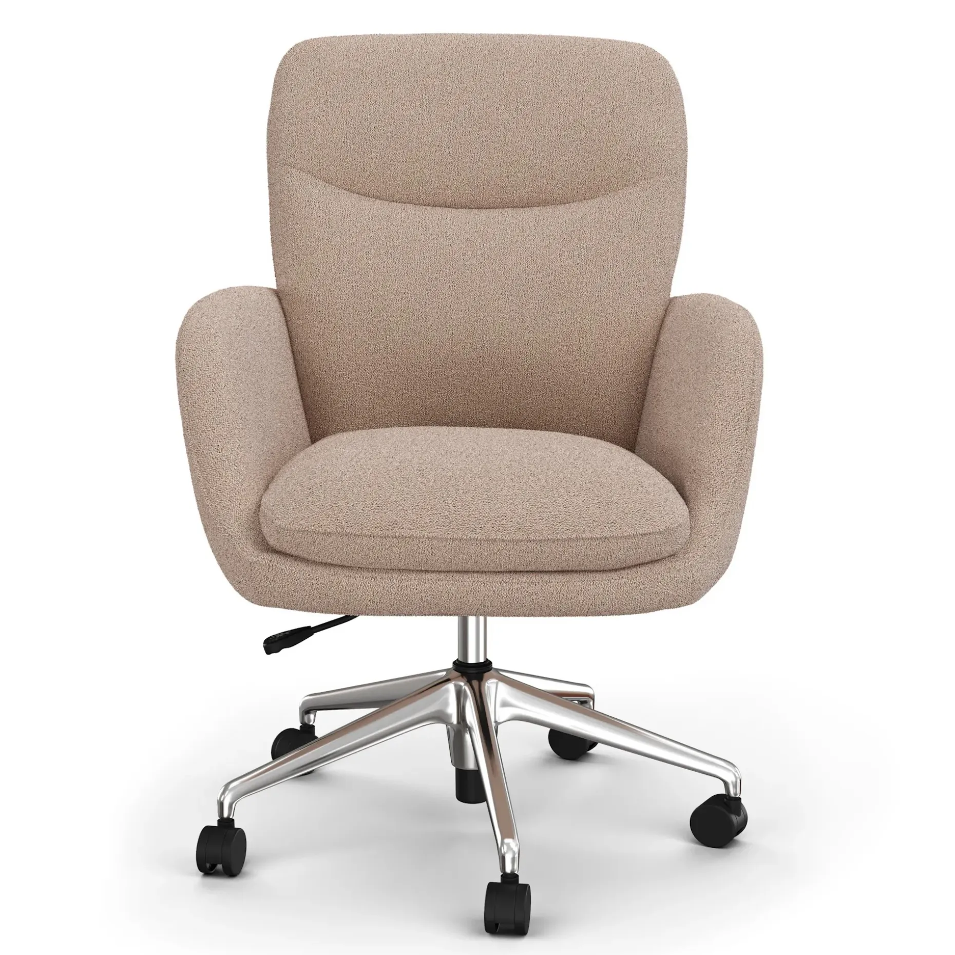 Bea Executive Office Chair - Sandstone Wool Bouclé