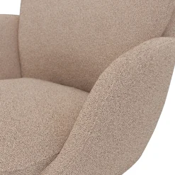 Bea Executive Office Chair - Sandstone Wool Bouclé