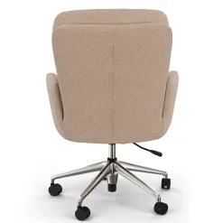 Bea Executive Office Chair - Sandstone Wool Bouclé