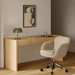 Bea Office Chair - Ratine Buff