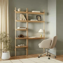 Bea Office Chair - Ratine Buff