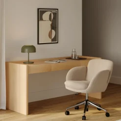 Bea Office Chair - Ratine Buff