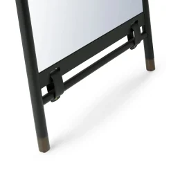 Beau Floor Mirror - Black