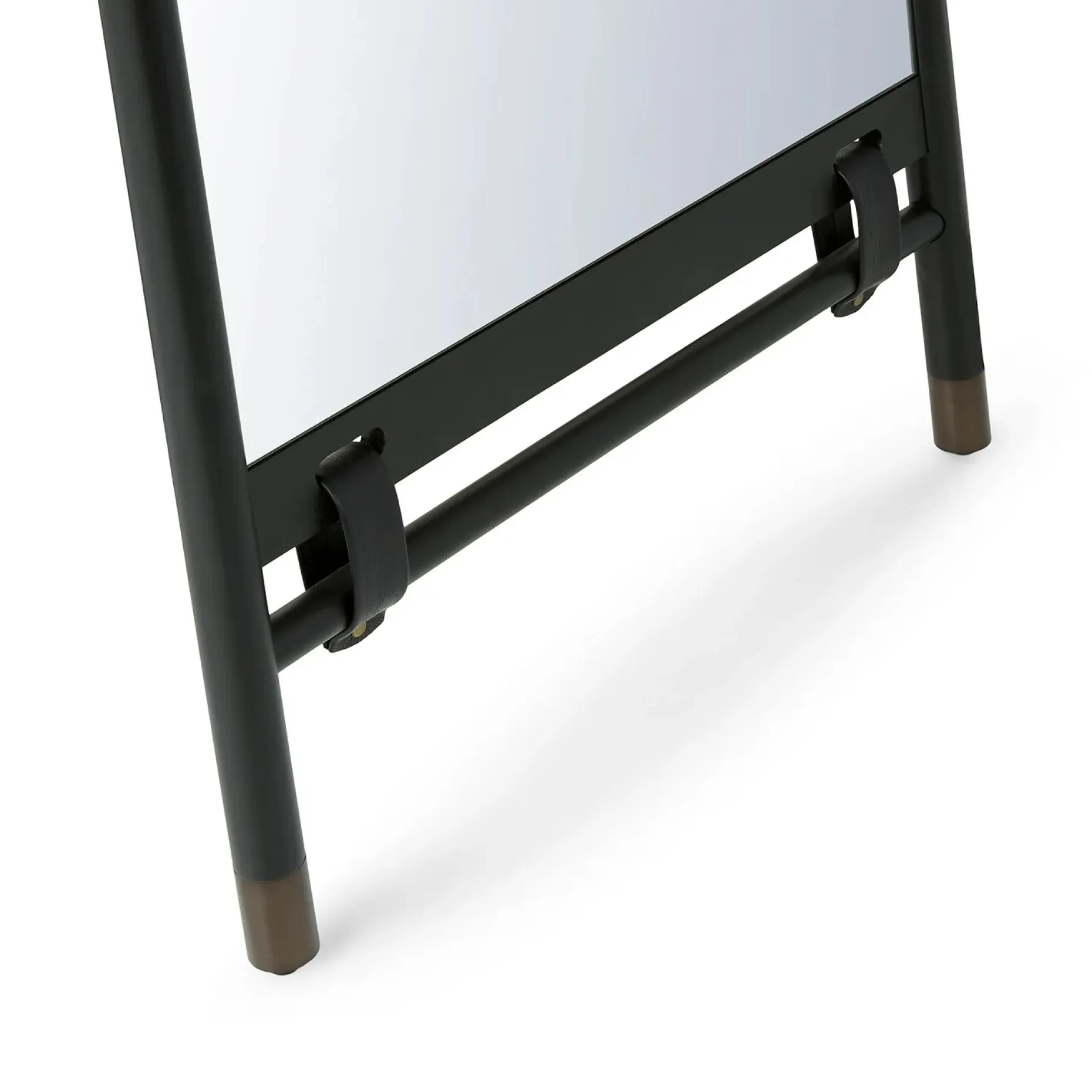 Beau Floor Mirror - Black