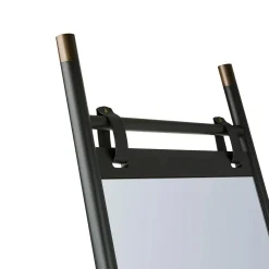 Beau Floor Mirror - Black