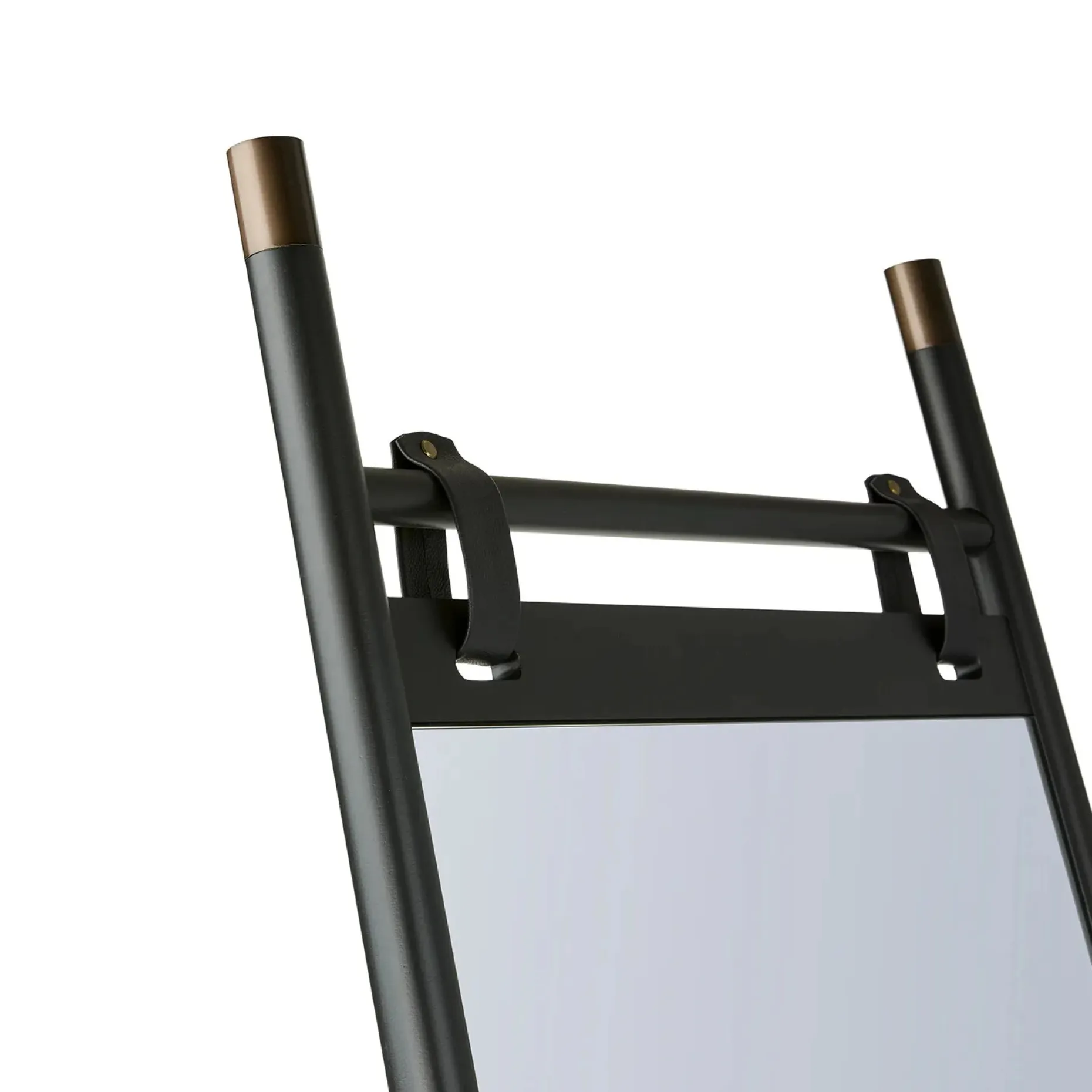 Beau Floor Mirror - Black