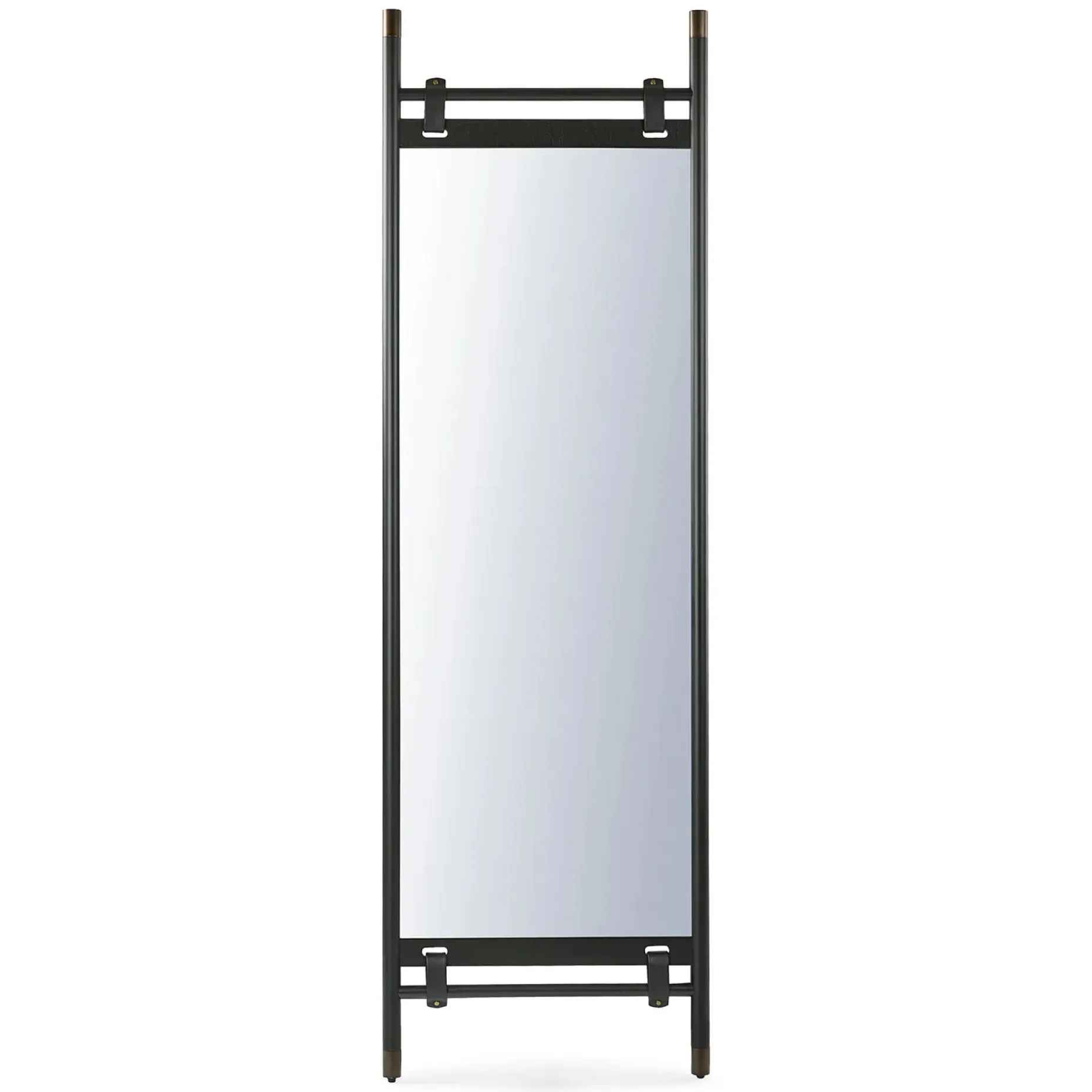 Beau Floor Mirror - Black