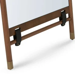 Beau Floor Mirror - Walnut