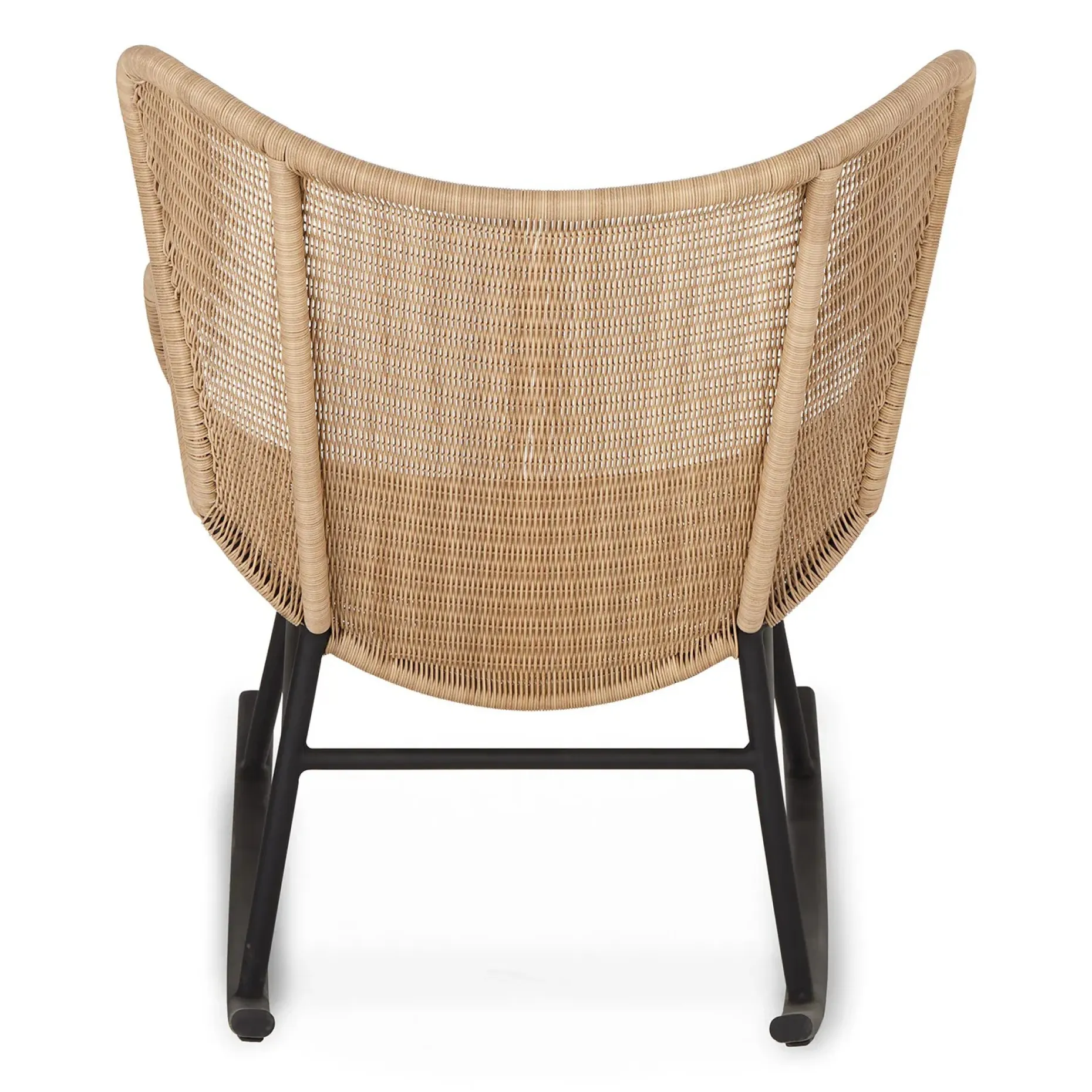 Beltaine 30.5" Outdoor Rocking Lounge Chair - Wicker