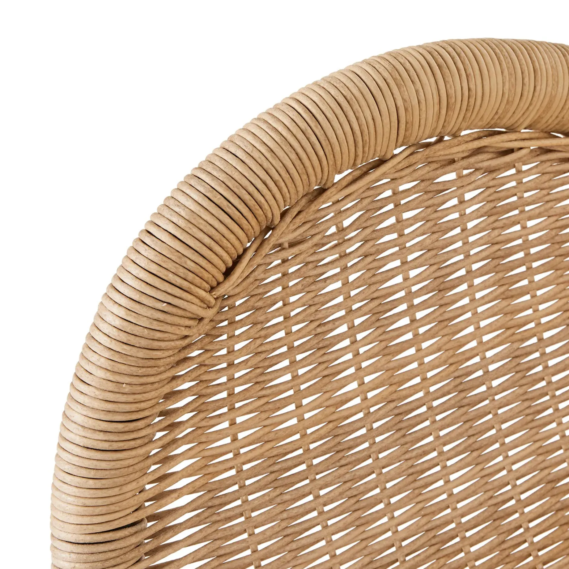 Beltaine 30.5" Outdoor Rocking Lounge Chair - Wicker