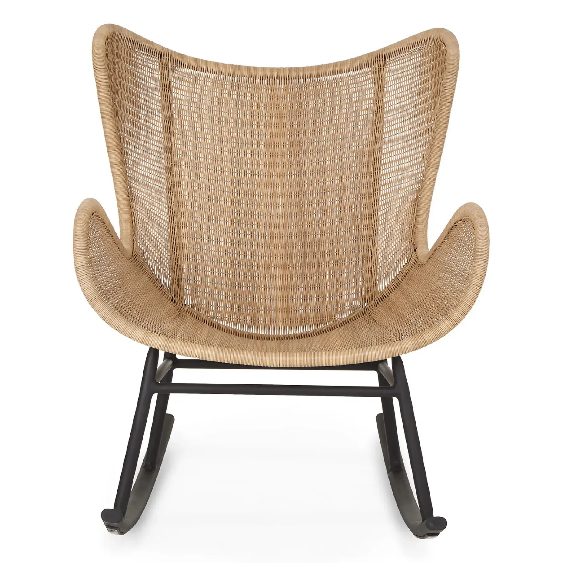 Beltaine 30.5" Outdoor Rocking Lounge Chair - Wicker