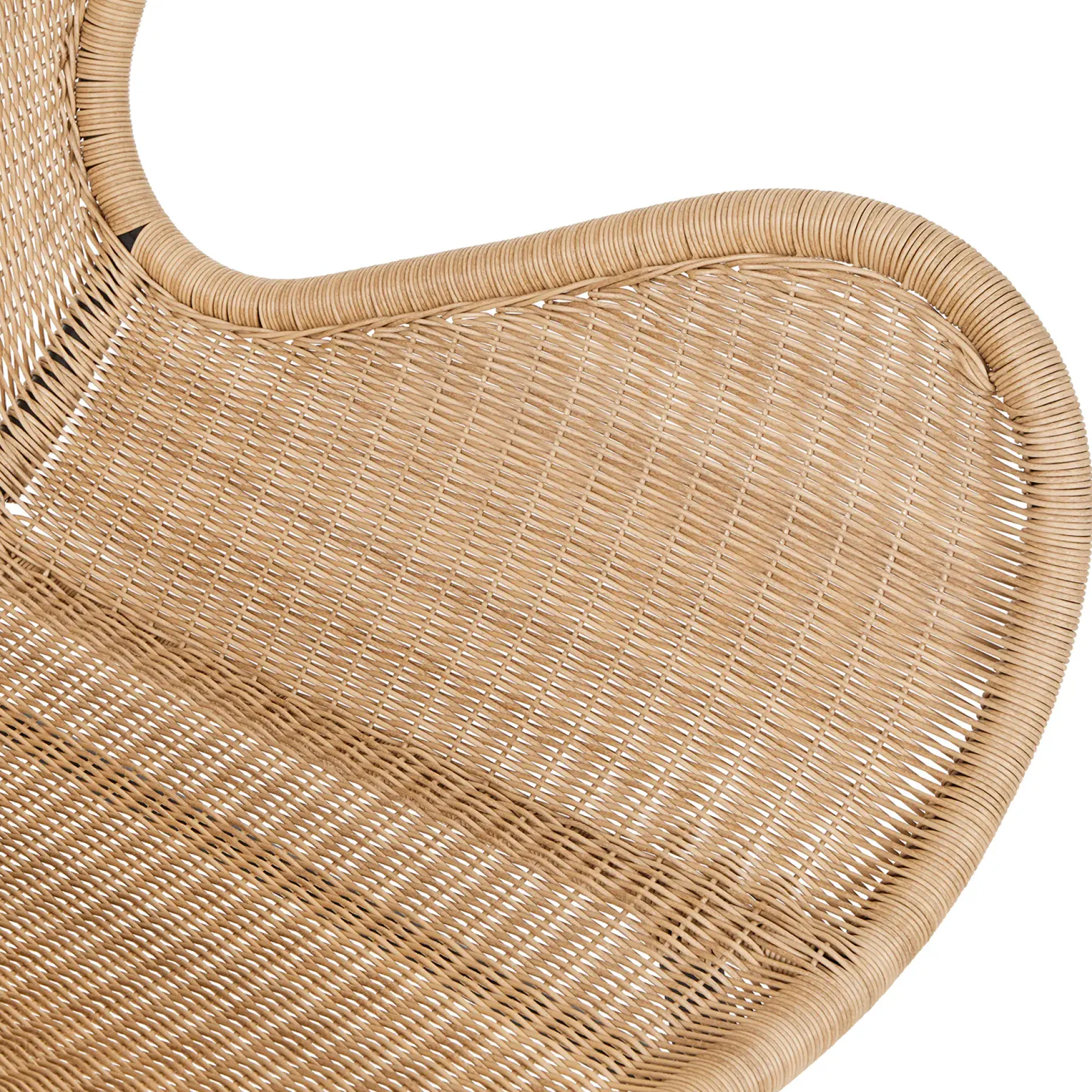 Beltaine 30.5" Outdoor Rocking Lounge Chair - Wicker