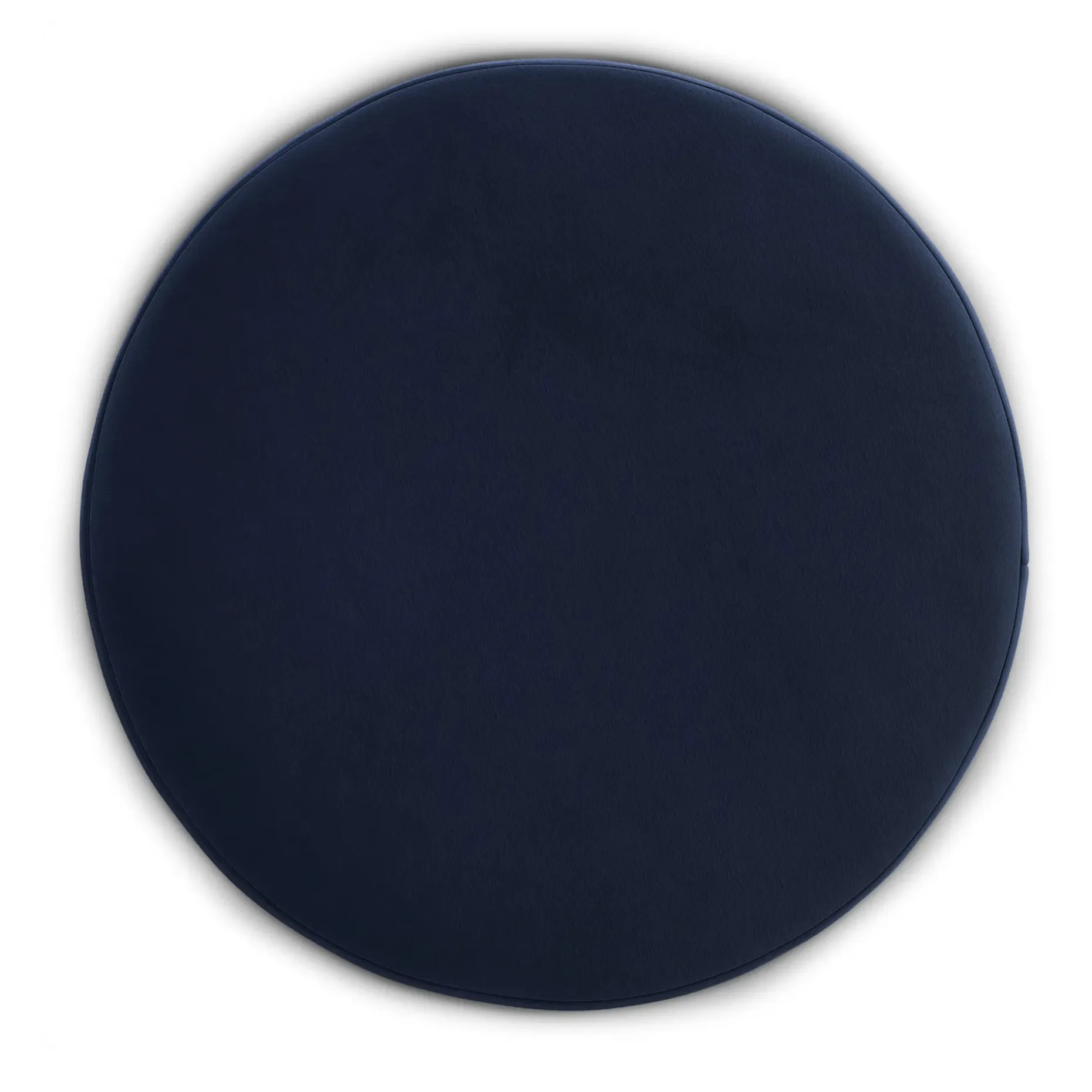 Benson 23.5" Velvet Storage Ottoman - Hale Ink
