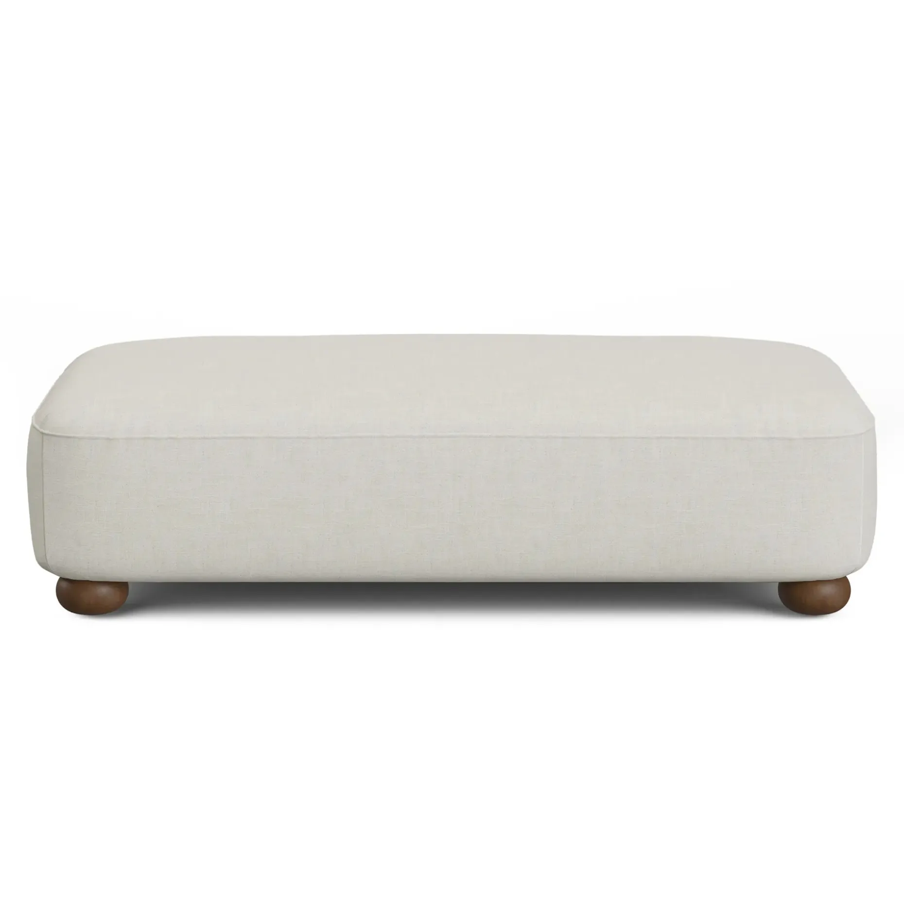 Berkley 59" Ottoman - Salt Beige