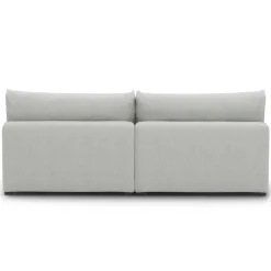 Beta 79" Armless Modular Sofa - Welsh Gray