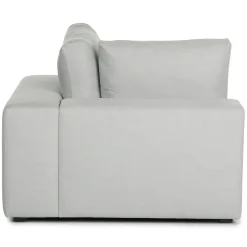 Beta 45" Corner Chair Module - Welsh Gray