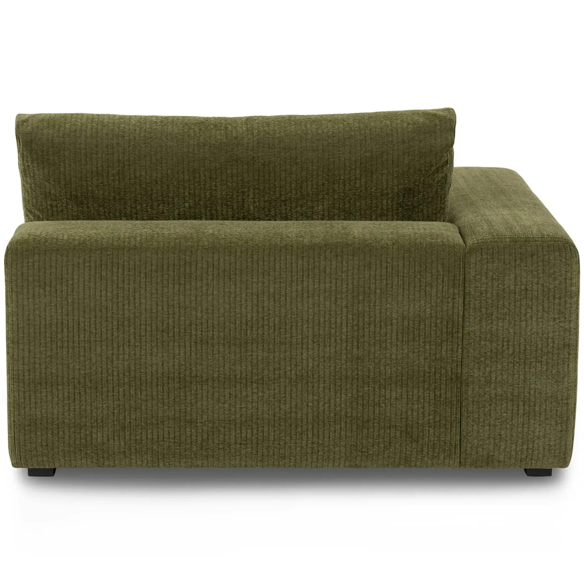 Beta 49" Left Arm Chair Module - Cypress Green