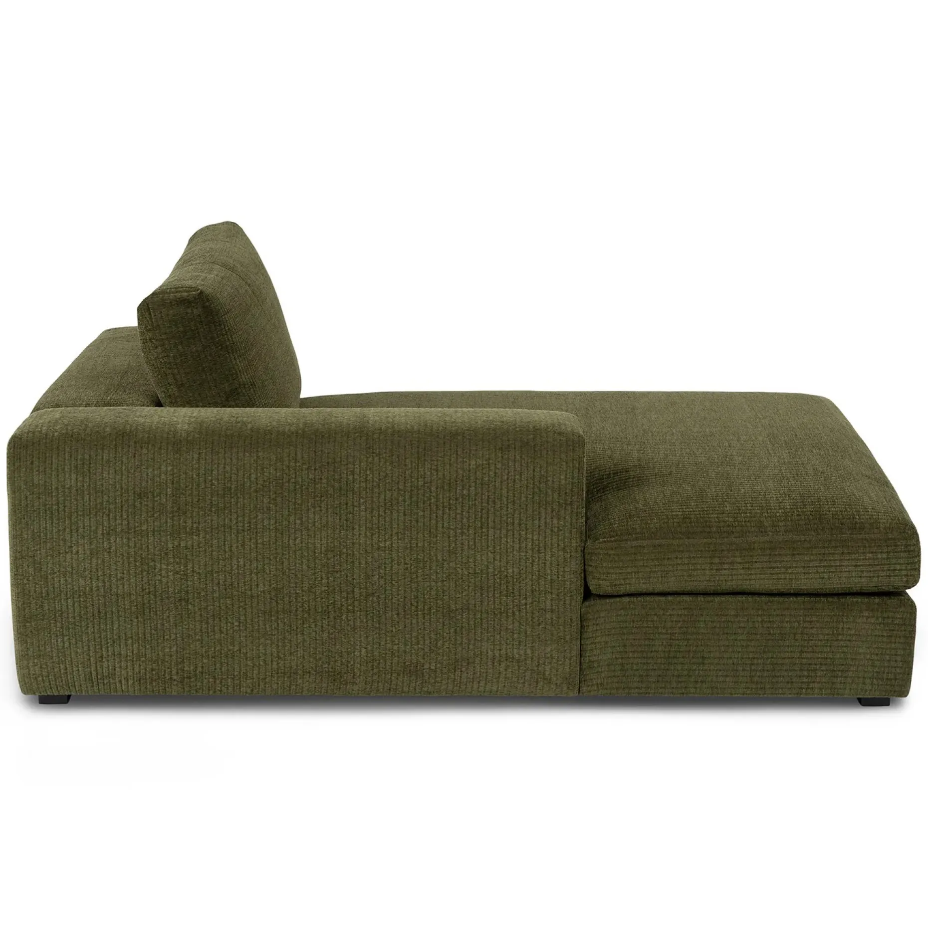 Beta 49" Left Chaise Module - Cypress Green