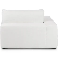 Beta 49" Left Chaise Module - Quartz White