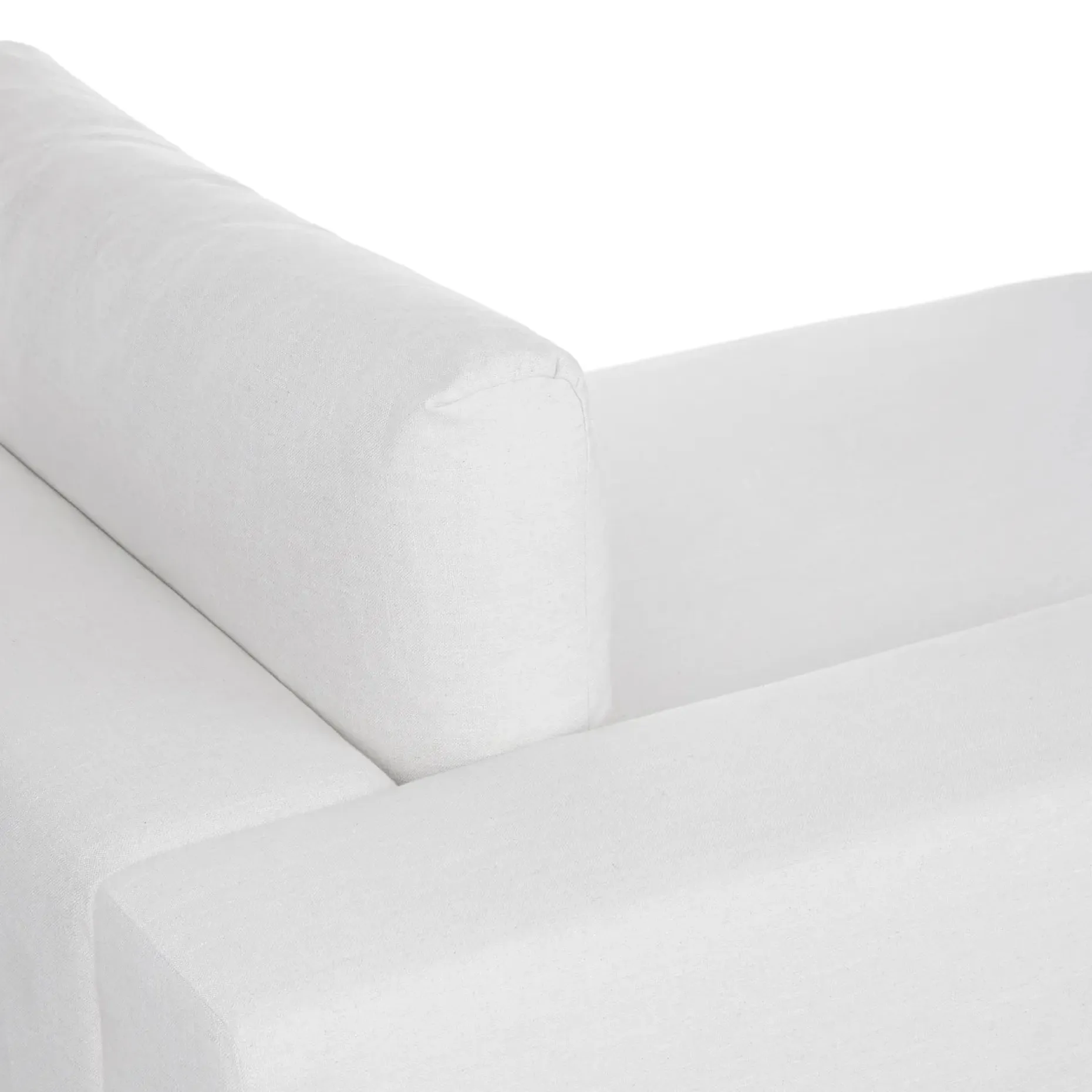 Beta 49" Left Chaise Module - Quartz White