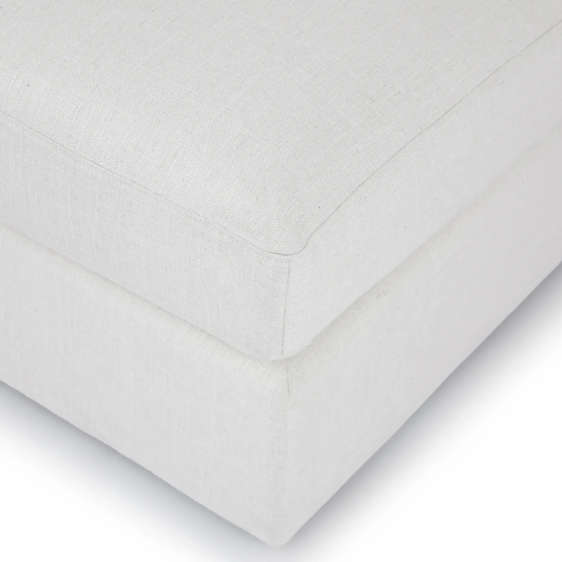 Beta 49" Left Chaise Module - Quartz White