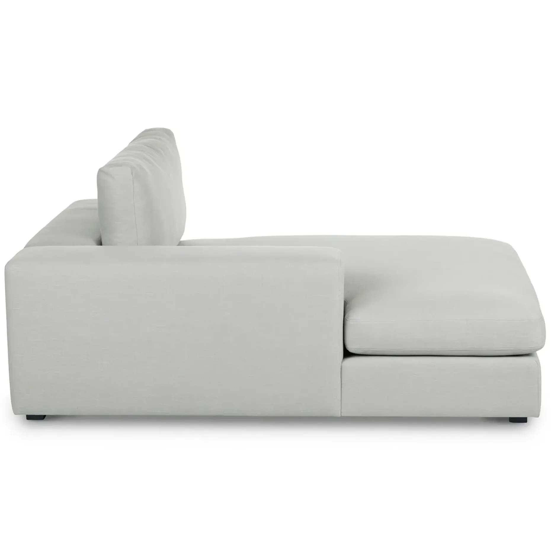 Beta 49" Left Chaise Module - Welsh Gray