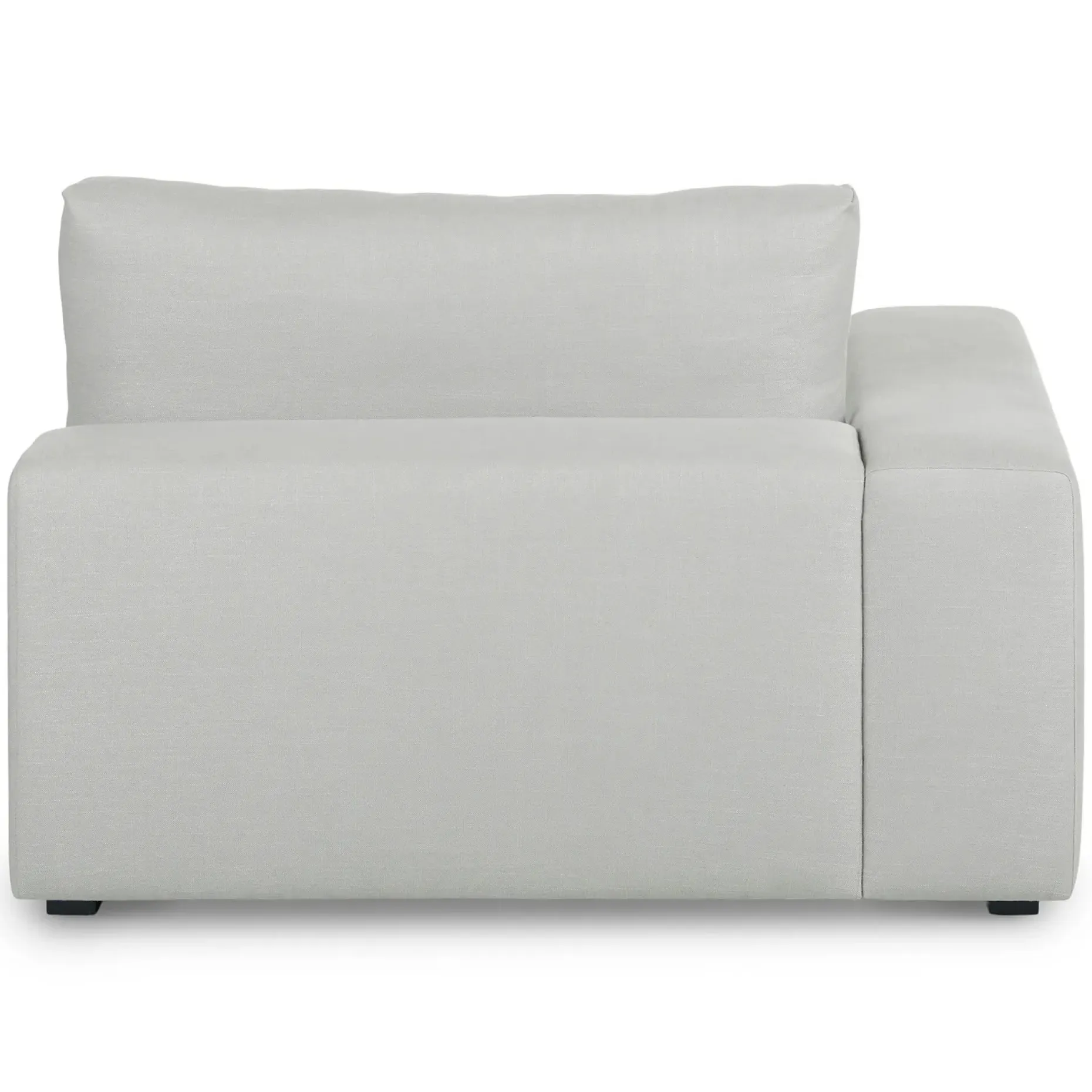 Beta 49" Left Chaise Module - Welsh Gray