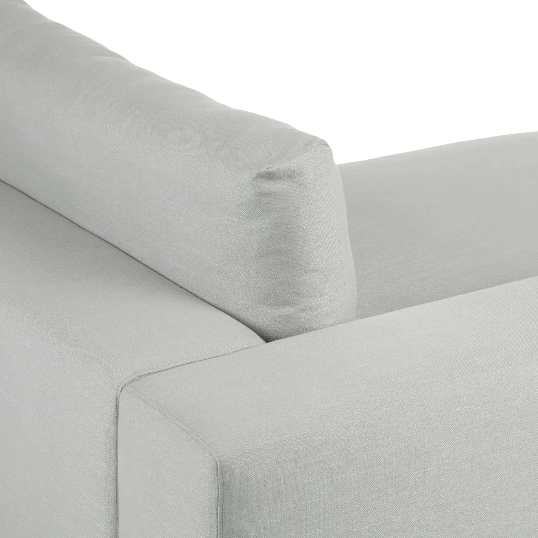 Beta 49" Left Chaise Module - Welsh Gray