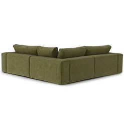 Beta 94" Modular Corner Sectional - Cypress Green