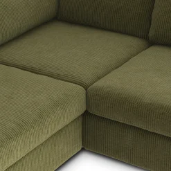 Beta 94" Modular Corner Sectional - Cypress Green
