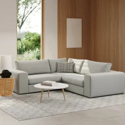 Beta 94" Modular Corner Sectional - Welsh Gray