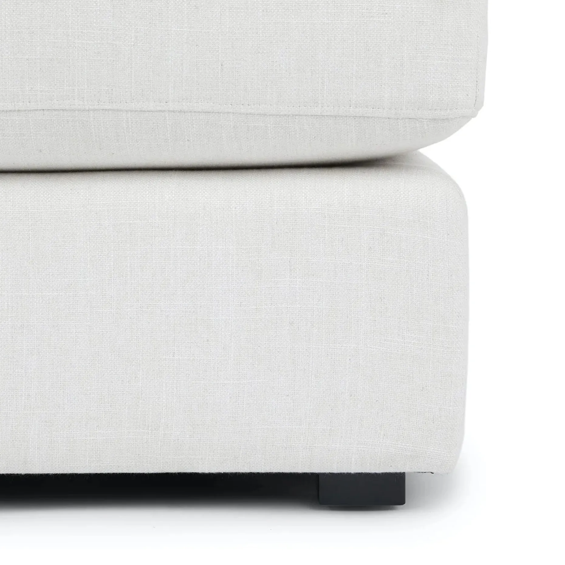 Beta 133.5" Modular Corner Sectional - Quartz White