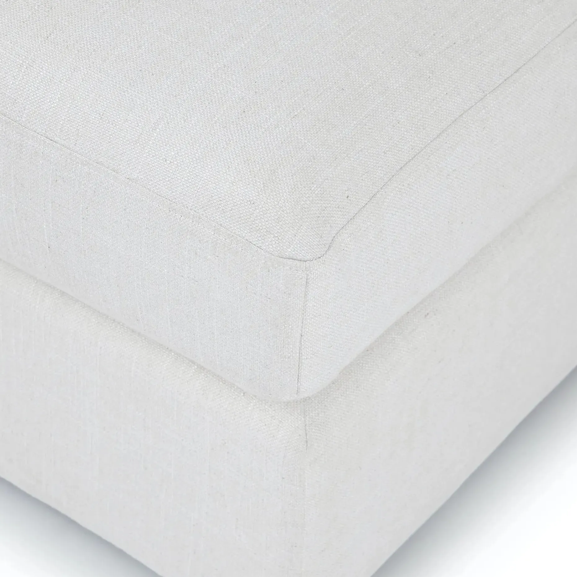 Beta 133.5" Modular Corner Sectional - Quartz White