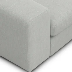Beta 98" Modular Right Chaise Sectional - Welsh Gray